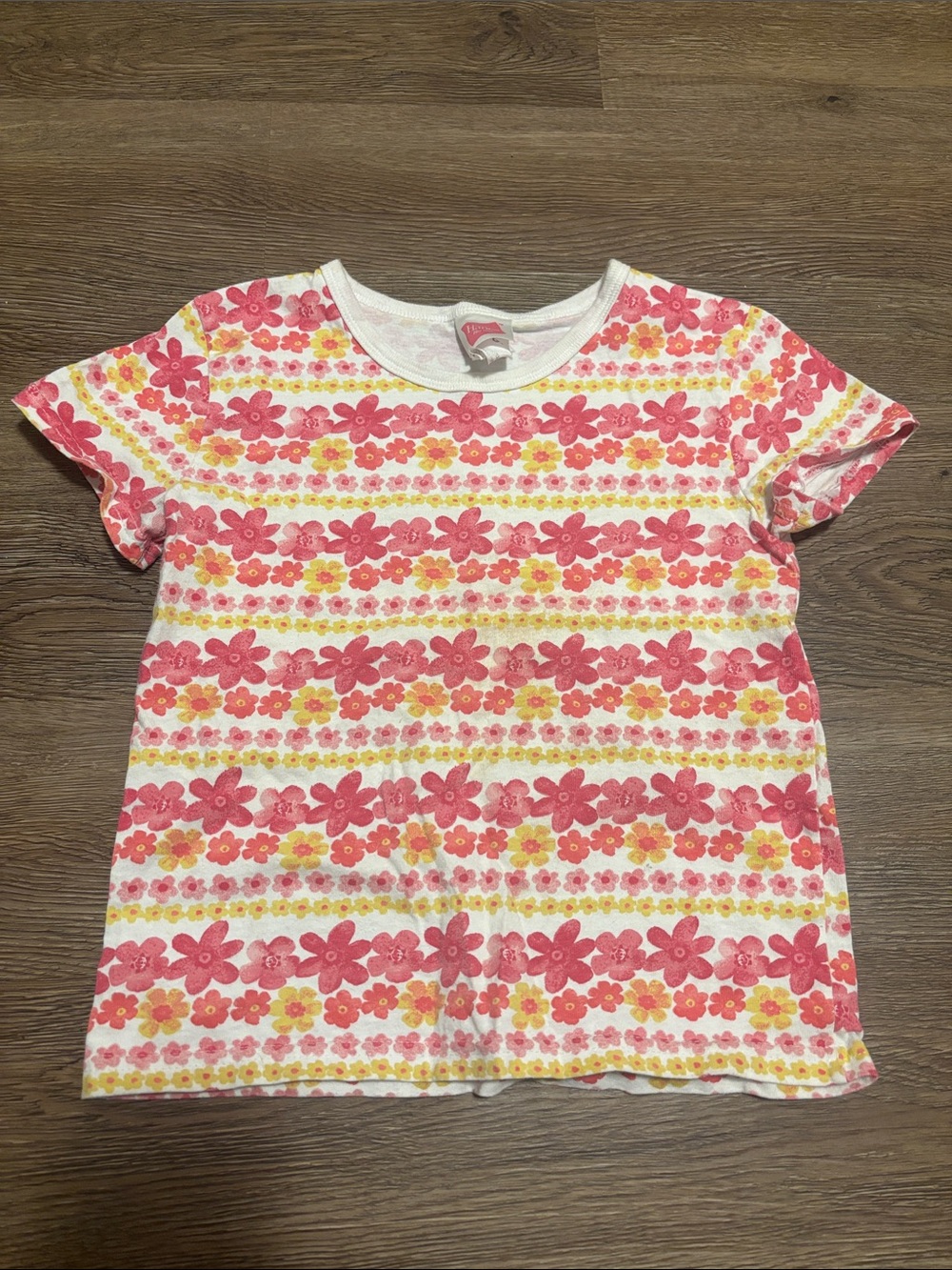 girls floral t shirt